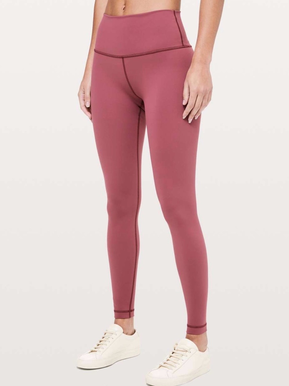 Lululemon Wunder Under High Rise Leggings, Full Length 28”, Misty Merlot, Size 6